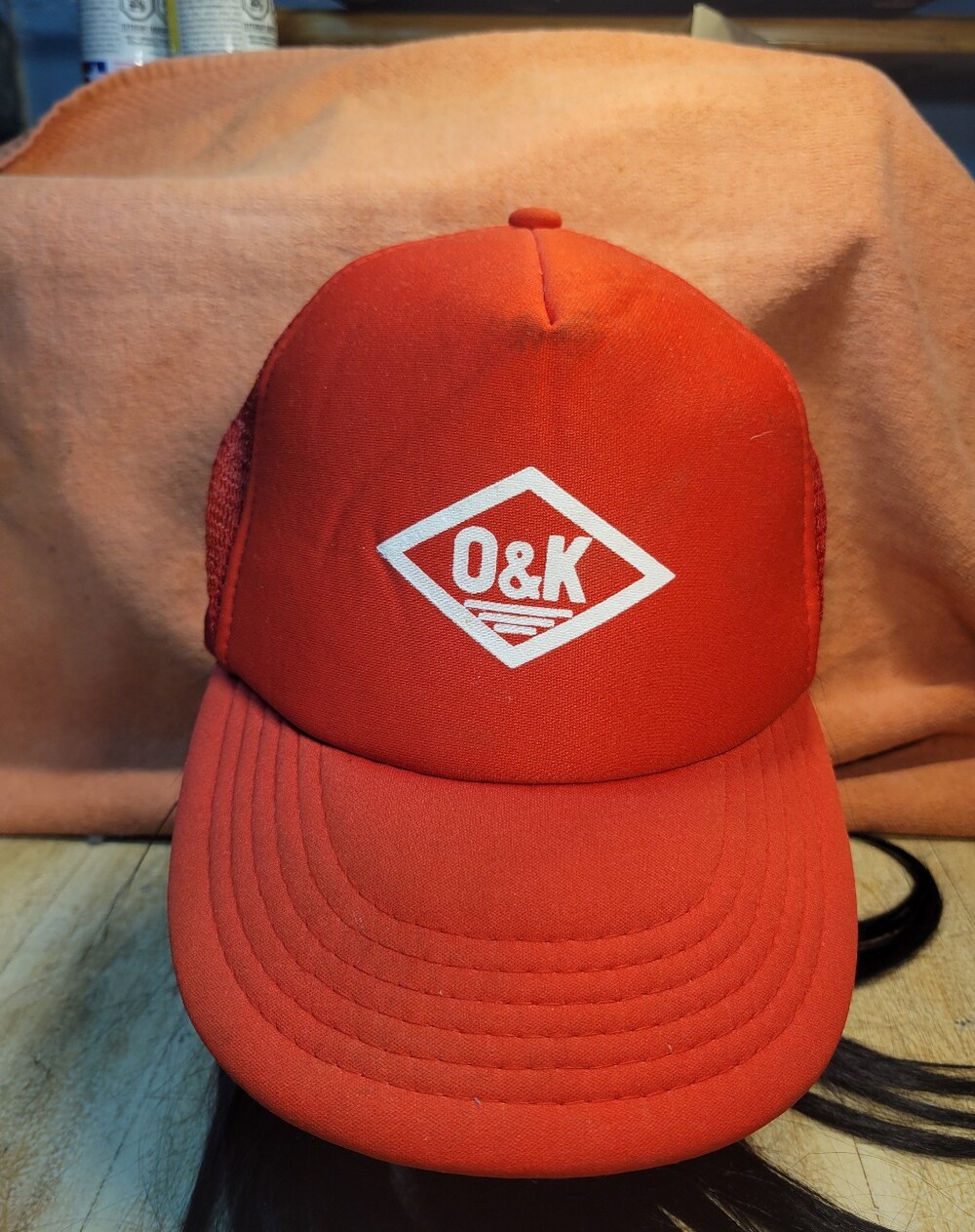 Vintage O&K Heavy Equipment Trucker Hat